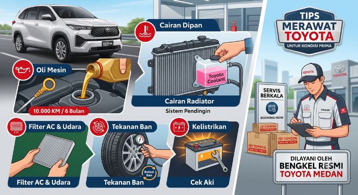 7 Tips Utama Merawat Mobil Toyota Agar Tetap Awet dan Prima